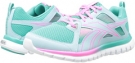 Timeless Teal/Whisper Blue/Electro Pink/White Reebok Sublite Escape Wow MT for Women (Size 10)