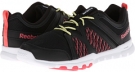 Black/Tres Sorbet/Aura Yellow/White Reebok Sublite Train MT for Women (Size 5)