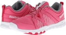 Happy Pink/Flat Grey/Magenta Pop/White Reebok Sublite Train MT for Women (Size 9)