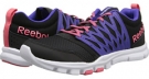 Black/Ultima Purple/Tres Sorbet/White Reebok Yourflex Trainette 5.0 MT for Women (Size 9)