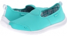 Timeless Teal/Reflection Blue/Dark Sage/Weathered White Reebok Walk Ahead PLD RS for Women (Size 7.5)