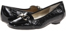 Black Patent Croco Anne Klein Joleen for Women (Size 8.5)