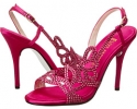 Magenta Satin E! Live from the Red Carpet Yanni for Women (Size 8.5)