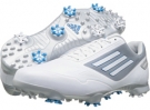 Running White/Tech Grey/Dark Solar Blue adidas Golf adiZero One for Men (Size 9.5)