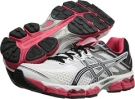 White/Black/Paradise ASICS Gel-Cumulus 15 for Women (Size 6.5)