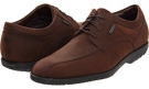 Dark Brown Oiled Off Nubuck Rockport Dressports TW Bike Toe Waterproof for Men (Size 8.5)