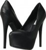 Black Leather Steve Madden Desires for Women (Size 10)