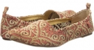 Straw Brocade Latigo Latigo Bettie for Women (Size 8.5)