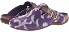 Purple VIONIC with Orthaheel Technology Flores Textile Mule for Women (Size 6)