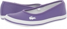 Purple Lacoste Marthe Rubber for Women (Size 9.5)