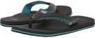 Black/Teal Speck Sanuk Beer Cozy Specks Light for Men (Size 14)