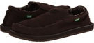 Brown Sanuk Kyoto Felt for Men (Size 11)