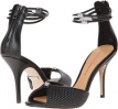 Black Leather Badgley Mischka Kandyce for Women (Size 9)