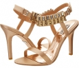 Gold Satin Badgley Mischka Kallan for Women (Size 8.5)