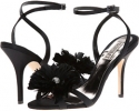 Black Satin Badgley Mischka Karol for Women (Size 9.5)