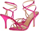 Fuchsia Satin Badgley Mischka Kendal for Women (Size 9.5)