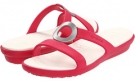 Raspberry/Oyster Crocs Sanrah for Women (Size 4)