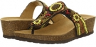 Brown Multi White Mountain Biggy for Women (Size 9)