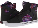 Charcoal/Pink/White Supra Skytop for Women (Size 8.5)