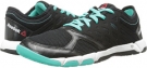 Black/Timeless Teal/White Reebok One Trainer 2.0 for Women (Size 5.5)