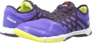 Ultima Purple/Portrait Purple/High Vis Green/White Reebok One Trainer 2.0 for Women (Size 6)