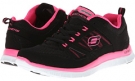 Black/Hot Pink SKECHERS Spring Fever for Women (Size 9.5)