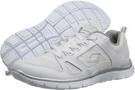 White Suede/Lime SKECHERS Spring Fever for Women (Size 6.5)