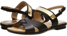 Black/Gold Easy Spirit Kalinda for Women (Size 6)