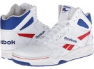 White/Steel/Team Dark Royal/Excellent Red Reebok Royal BB4500 Hi for Men (Size 8.5)