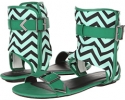 Green Michael Antonio Dimitri-Print for Women (Size 7)