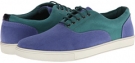 Blue/Teal Canvas Kenneth Cole Unlisted Camp Fire for Men (Size 10.5)