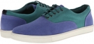 Blue/Teal Canvas Kenneth Cole Unlisted Camp Fire for Men (Size 9)