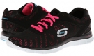 Black/Hot Pink SKECHERS Flex Appeal - Equalizer for Women (Size 9.5)