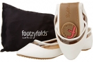 White Footzyfolds Penelope for Women (Size 8)