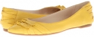 Yellow Leather Nine West Kessler for Women (Size 10.5)