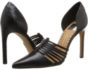 Black Leather Dolce Vita Kisa for Women (Size 6)