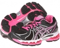 S Black/Lightning/Hot Pink ASICS GEL-Nimbus 15 Lite for Women (Size 7.5)