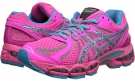 S Black/Lightning/Hot Pink 1 ASICS GEL-Nimbus 15 Lite for Women (Size 7.5)