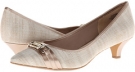 Natural/Light Pink Fabric Anne Klein 7Mandisa for Women (Size 9.5)