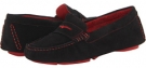 Black Suede/Red Terry Johnston & Murphy Claire Terry Drive for Women (Size 9)