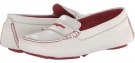 White Leather/Red Terry Johnston & Murphy Claire Terry Drive for Women (Size 9)