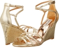 Platino Metallic Badgley Mischka Hedy II for Women (Size 9.5)