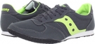 Dark Grey/Bright Green Saucony Originals Bullet Vegan for Men (Size 9)