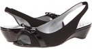 Black/Black Cow Silk Anne Klein Bogdon for Women (Size 10)