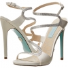 Ivory Satin Blue by Betsey Johnson Gift for Women (Size 10)