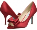 Red Satin Blue by Betsey Johnson Hope for Women (Size 9.5)