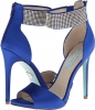 Blue Satin Blue by Betsey Johnson Unite for Women (Size 7)