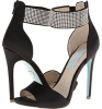 Black Satin Blue by Betsey Johnson Unite for Women (Size 6)