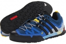 Blue Beauty/Black/Vivid Yellow adidas Outdoor Terrex Solo TRAXION for Men (Size 7.5)