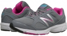 Grey/Pink New Balance W550v1 for Women (Size 8)